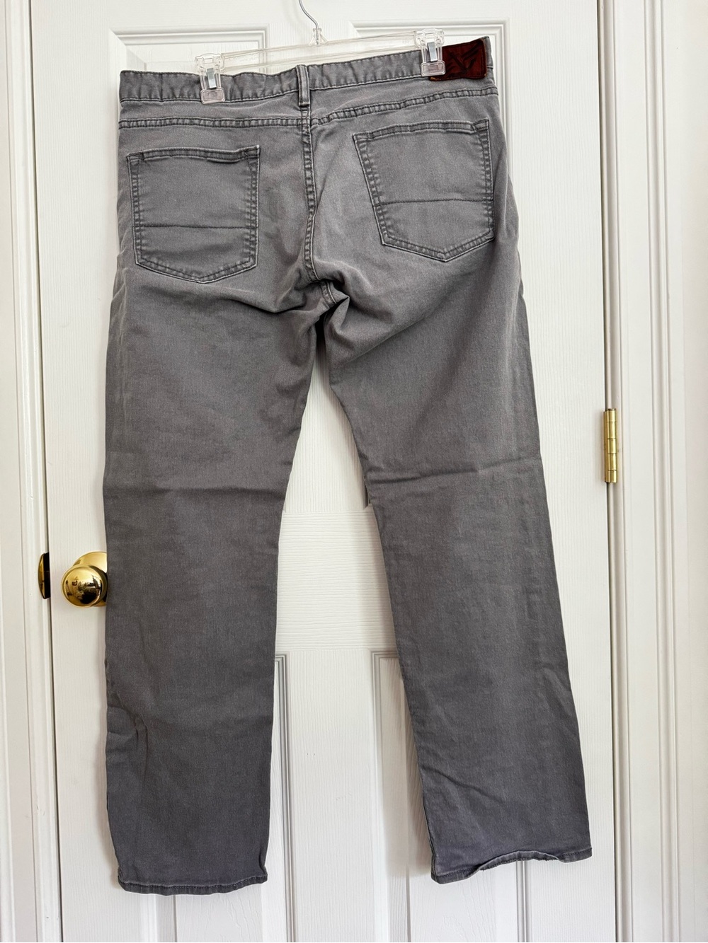 Dockers Men's Gray Straight-Leg Jeans